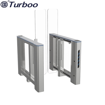 satın al Ofis Binası için Yüksek Güvenlikli RFID Erişim Kontrolü Yüksek Cam Hızlı Kapı Turnikesi online manufacture