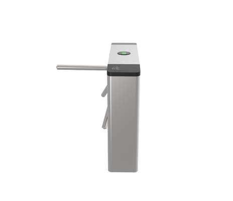 Semi-Automatic RFID QR Code Tripod Turnstile Gate for Secure Access Control