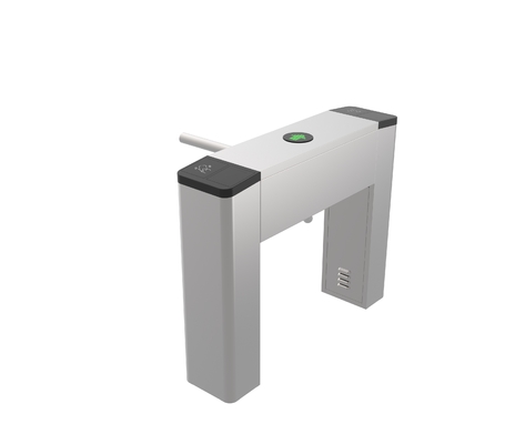 Semi-Automatic RFID QR Code Tripod Turnstile Gate for Secure Access Control