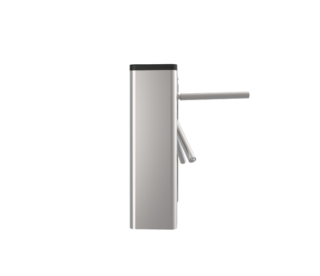 Semi-Automatic RFID QR Code Tripod Turnstile Gate for Secure Access Control