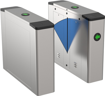 satın al Modern Güvenlik Çözümü Dinamik İzleyici Işıklı 550mm Flap Barrier Turnstile online manufacture