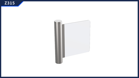Tempered Glass Swing Gate for Self Supermarket with Pass Width 600-900mm - high end Z315 for most Scenes - RFID - Integrated with Finger print Face recognition ID Card for your solotions