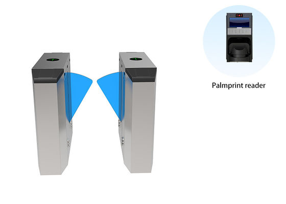 satın al Entegre RFID/QR Kod Kart Toplayıcıları ile İç / Dış Piyade Flap Bariyer Kapısı online manufacture