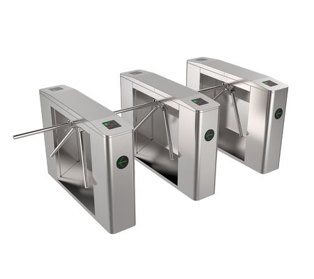 Fitness Center SUS304 Fully/semi Automatic Pedestrian Tripod Turnstile for Gym