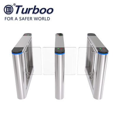 Waterproof Swing Gate Turnstile Pass , Entrance Barrier Gate Width 600-900mm 100-240V 35w