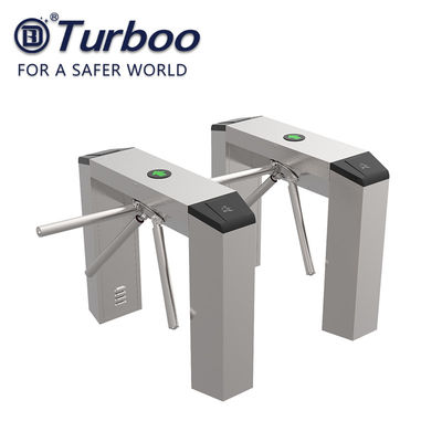 satın al SUS201 İki Yönlü İki RFID Okuyuculu Tripod Turnike Kapısı Bariyeri online manufacture