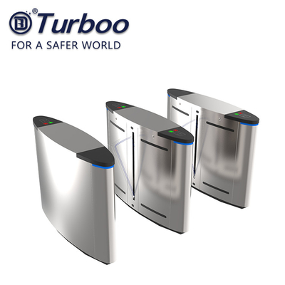 satın al MCBF 5000000 Döngüleri Flap Bariyer Turnike Yarım Yükseklik Güvenlik Erişim Kontrolü 550mm online manufacture