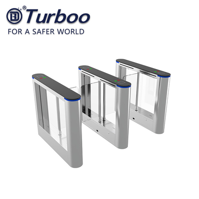 satın al ISO 9001 RFID Güvenlik Kapısı Turnike Kart Okuyucu / Cam Güvenlik Bariyerleri online manufacture