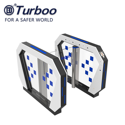 satın al Ofis Güvenliği Swing Turnike Bariyer Kapısı Akrilik RFID Kart Okuyucu online manufacture