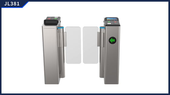 J381 Güvenli ve sorunsuz erişim için Swing Barrier Gate Kızılötesi Anti-Clip Fonksiyonu