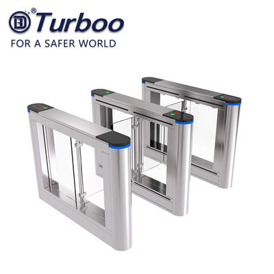 Waterproof Swing Gate Turnstile Pass , Entrance Barrier Gate Width 600-900mm 100-240V 35w