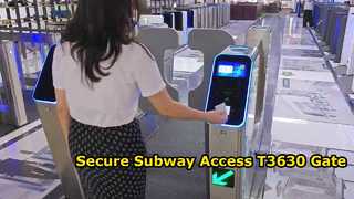 Metro Metro Swiping Bilet RFID için Yeni Ürün T3630 Yaya Erişim Kontrolü